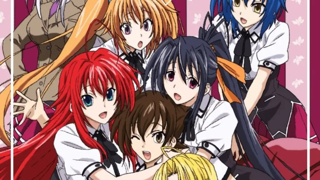 Gambar adegan aksi High School DxD