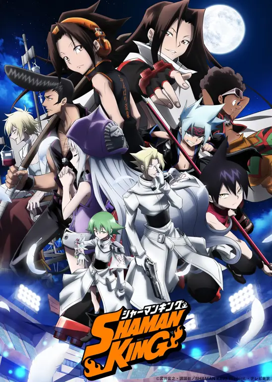 Adegan pertarungan anime Shaman King