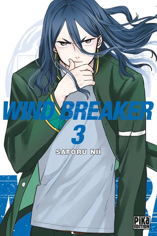 Panel manga Wind Breaker chapter 501 yang menampilkan pertarungan sengit