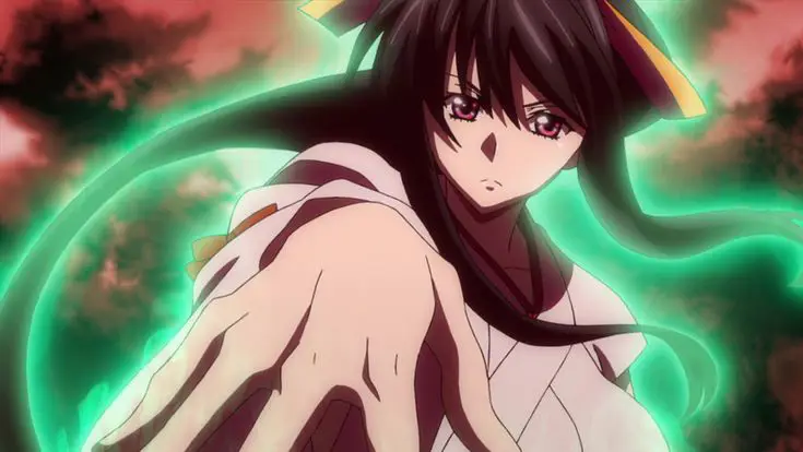 Adegan pertarungan di anime High School DxD