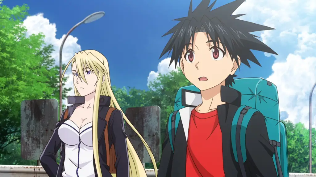 Adegan pertarungan sihir yang spektakuler di Uq Holder!