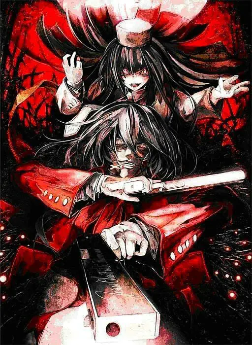 Adegan aksi kekerasan dalam Hellsing Ultimate