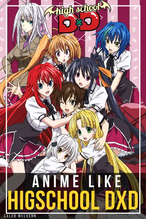 Adegan pertarungan dalam anime High School DxD