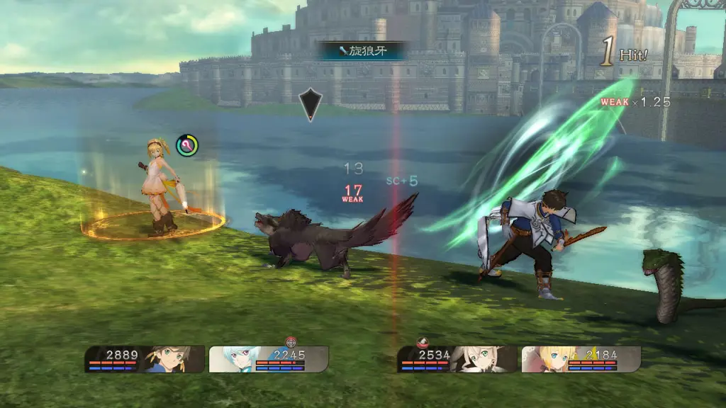 Adegan Pertarungan yang Menarik dalam Anime Tale of Zestiria Gambar adegan pertarungan dalam anime Tale of Zestiria