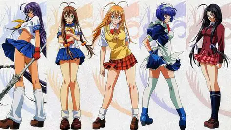 Gambar adegan pertarungan Ikki Tousen