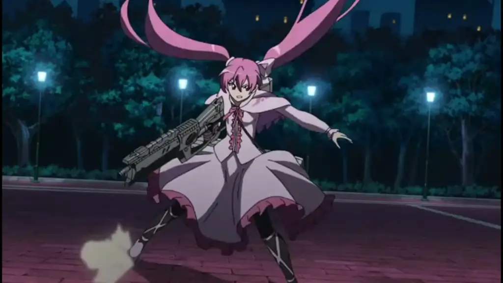 Adegan pertarungan Akame Ga Kill