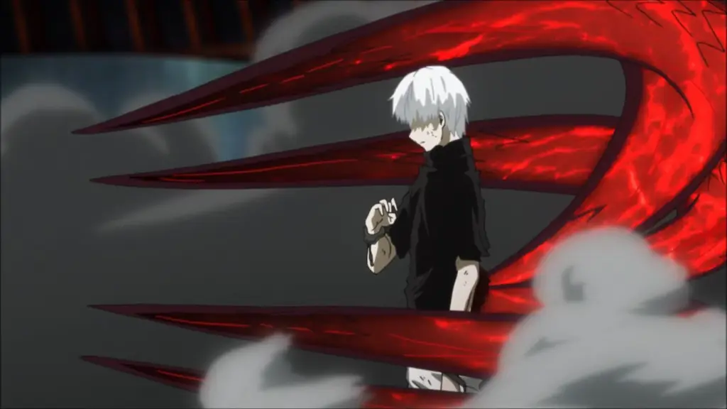 Adegan pertarungan anime Tokyo Ghoul