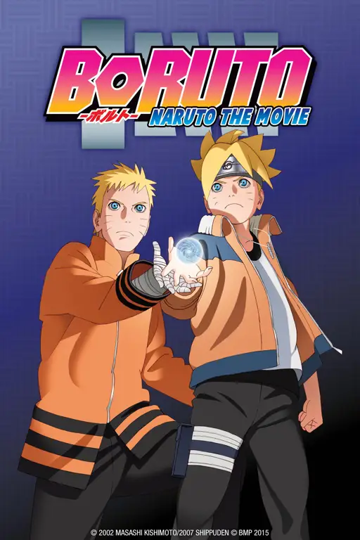 Gambar adegan aksi Boruto