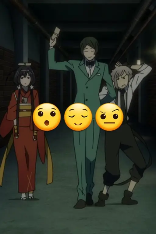 Adegan pertarungan anime Bungo Stray Dogs