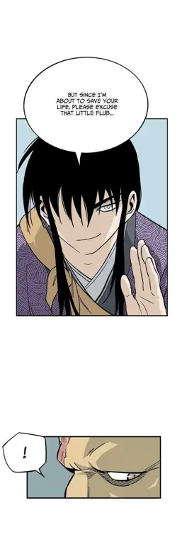 Gambar adegan pertarungan dalam manhwa Gosu