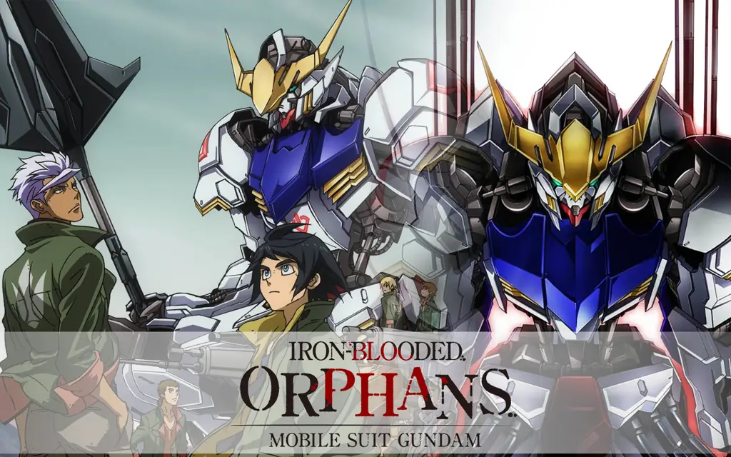 Adegan pertempuran di Mobile Suit Gundam Iron Blooded Orphans