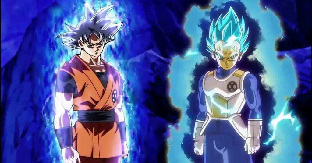 Gambar adegan aksi Super Dragon Ball Heroes