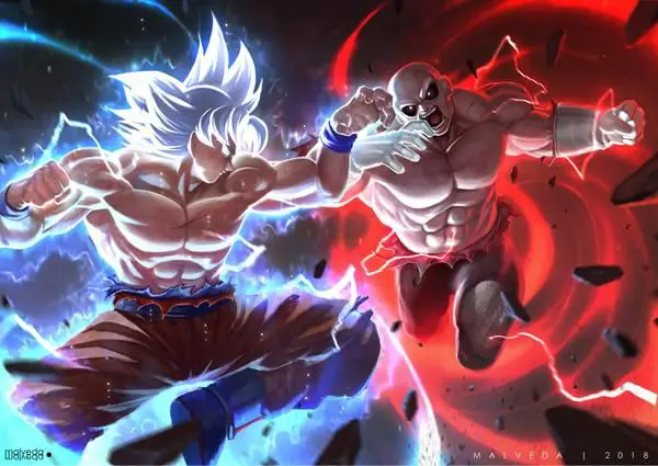 Adegan pertarungan dalam Super Dragon Ball Heroes 2020