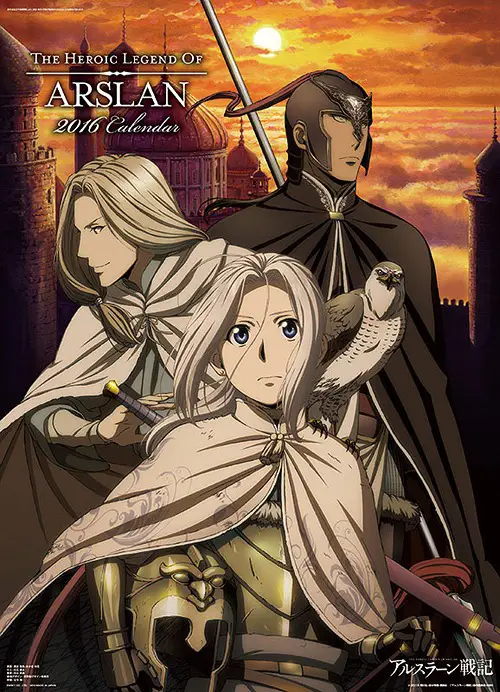 Adegan pertempuran epik dari anime Arslan Senki