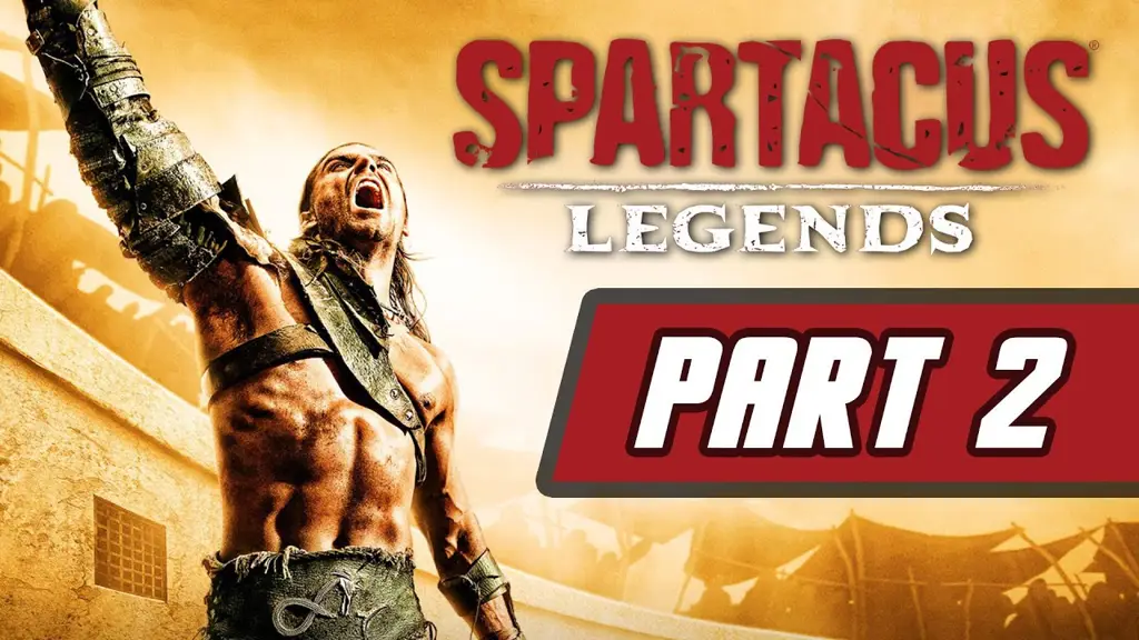 Gambar pertempuran gladiator di Spartacus