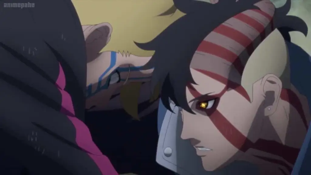 Gambar adegan seru dari Boruto episode 192