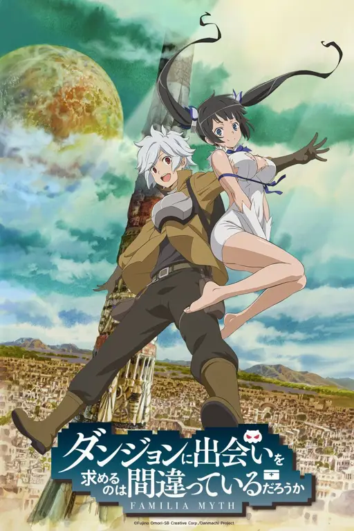 Adegan di dalam dungeon Danmachi