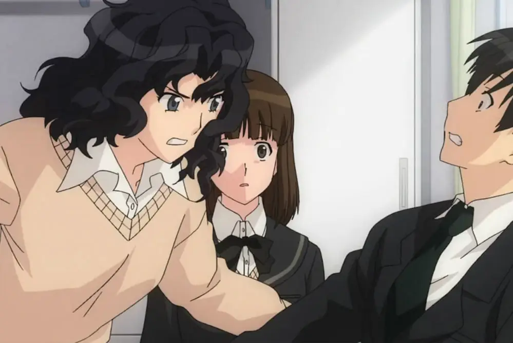 Adegan romantis dari anime Amagami SS