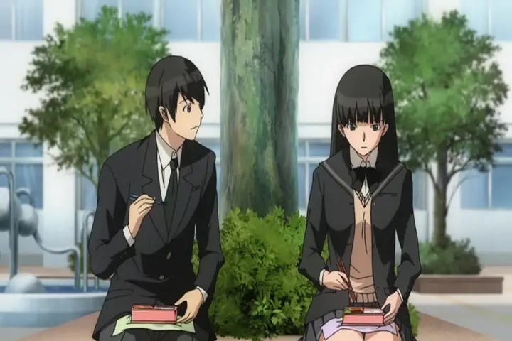 Gambar adegan romantis dari Amagami SS