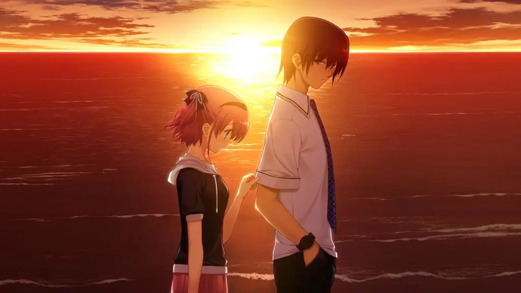 Adegan romantis anime yang menyedihkan