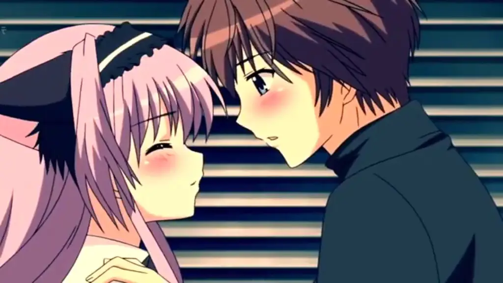 Gambar adegan romantis dalam anime