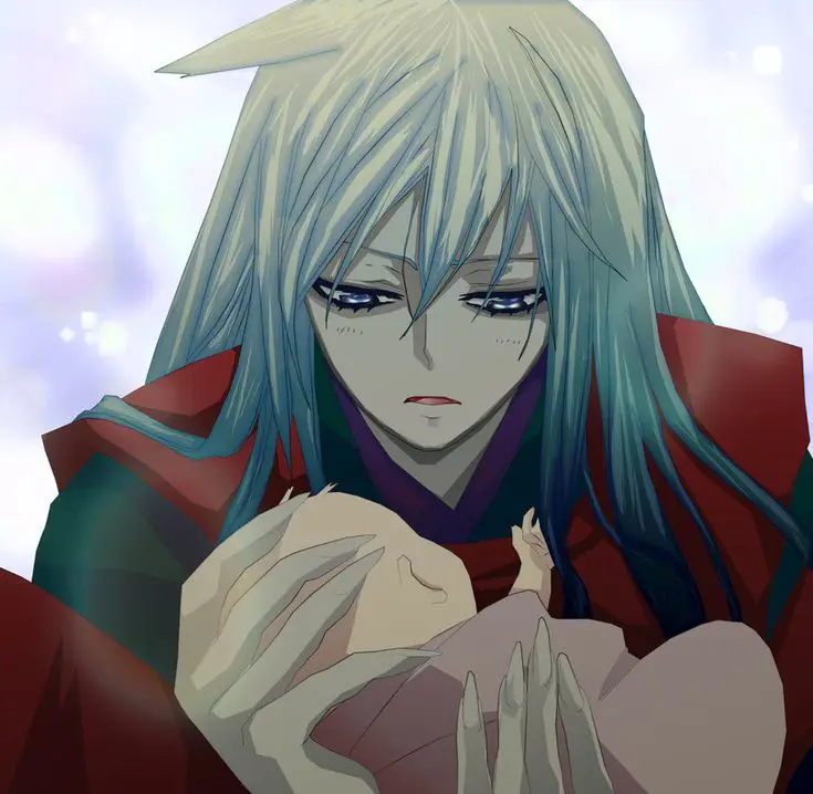 Gambar adegan romantis dalam anime Kamisama Hajimemashita