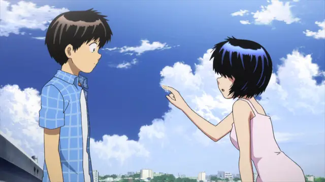 Adegan romantis dari manga Mysterious Girlfriend X