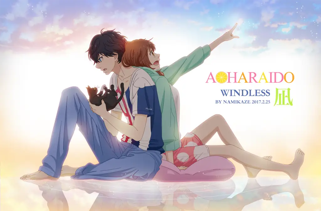 Gambar cuplikan Ao Haru Ride dengan kualitas HD