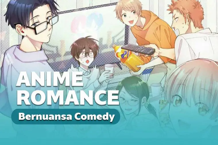 Gambar anime komedi romantis kehidupan sekolah