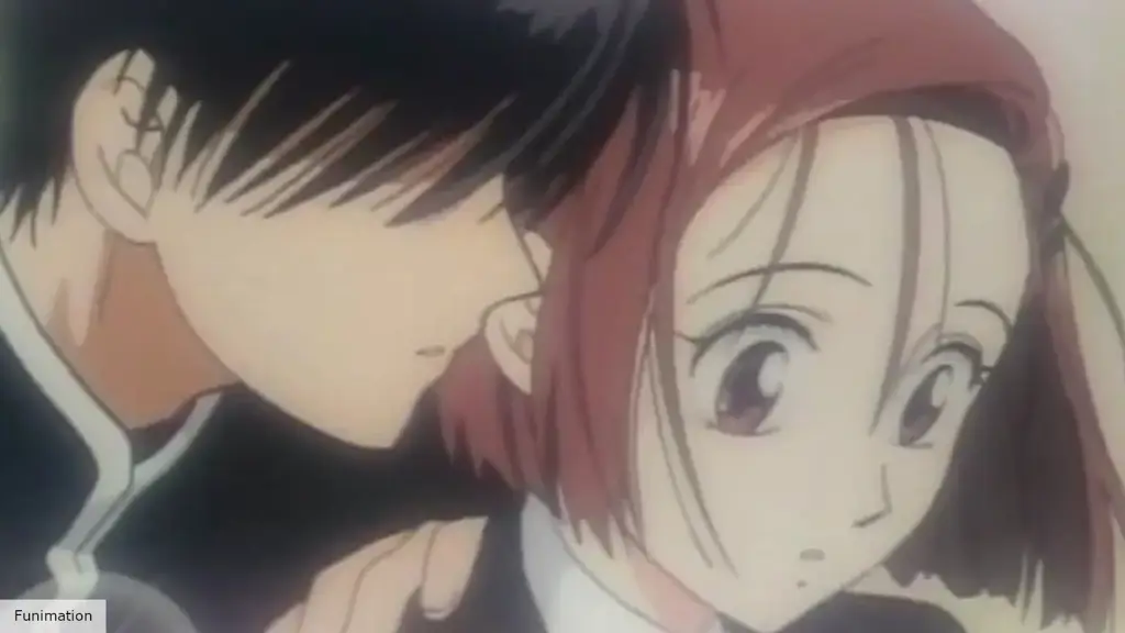 Adegan romantis dalam anime