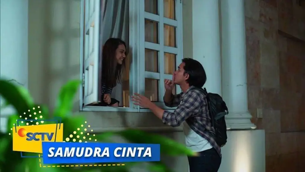 Gambar adegan romantis dari Utusan Cinta Buat Adam episode 4