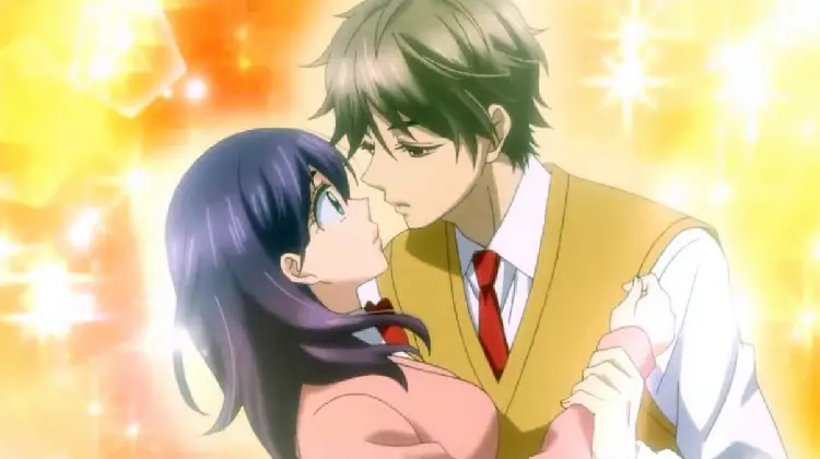 Gambar adegan romantis dari anime