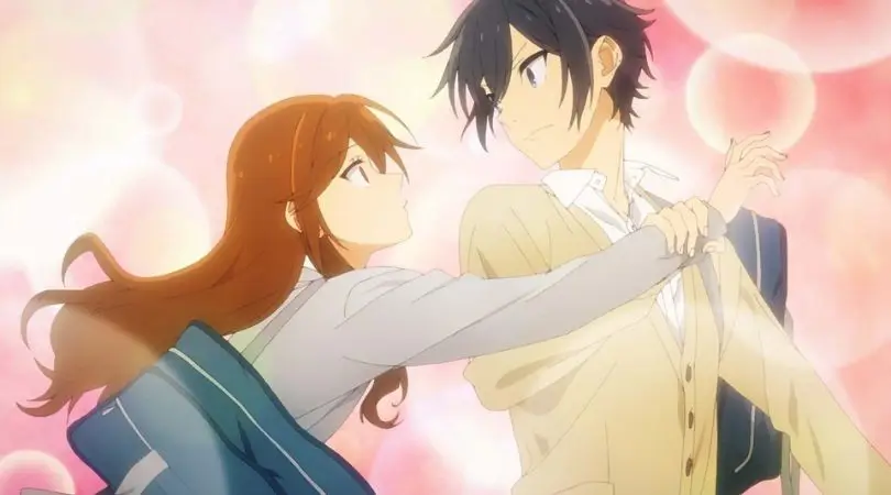 Adegan romantis dari anime Horimiya