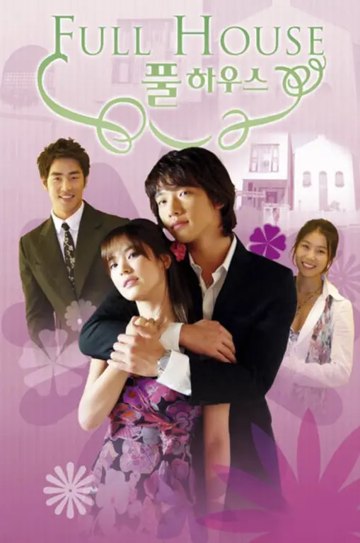 Adegan romantis dalam drama Full House