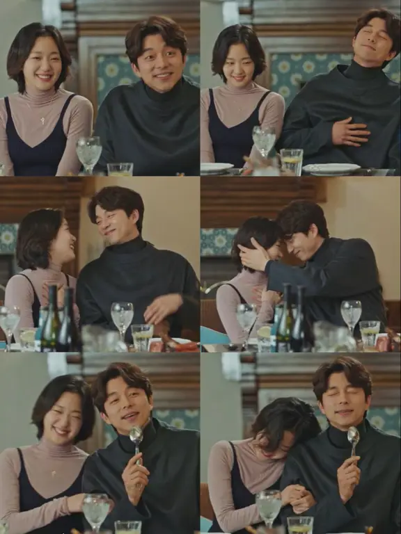 Gong Yoo dan Kim Go Eun dalam drama Goblin