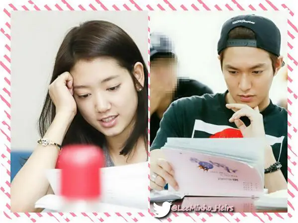 Lee Min Ho dan Park Shin Hye dalam drama The Heirs