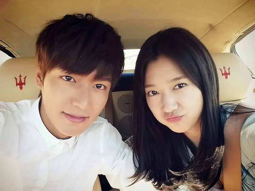 Lee Min Ho dan Park Shin Hye dalam drama The Heirs