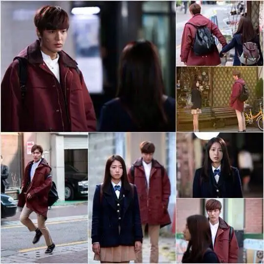 Lee Min Ho dan Park Shin Hye dalam drama The Heirs