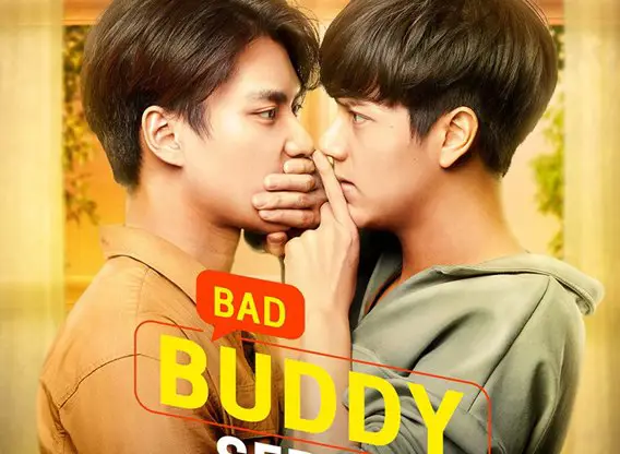 Gambar Pat dan Pran dari Bad Buddy Series