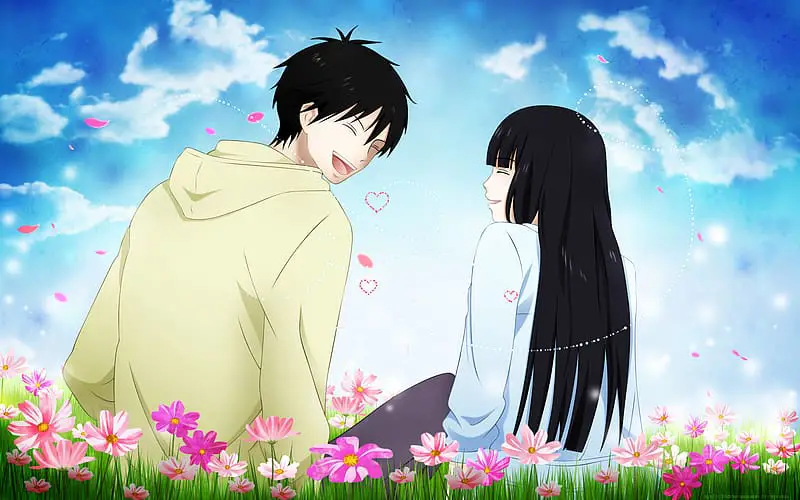 Gambar Sawako dan Kazehaya dari film Kimi ni Todoke