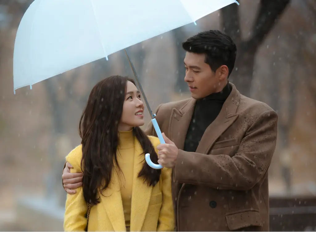 Gambar adegan romantis dari drama Korea