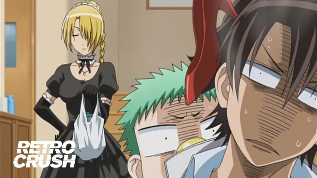 Gambar adegan menarik dari anime Beelzebub