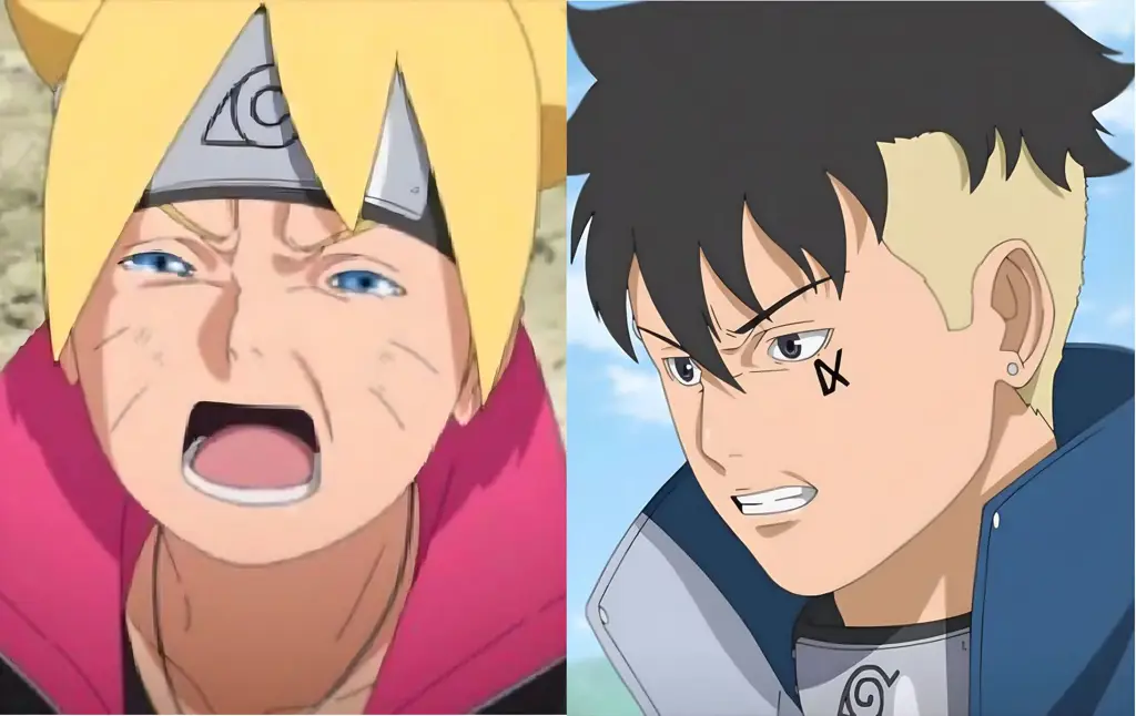 Adegan seru dari anime Boruto Gambar adegan anime Boruto yang menegangkan