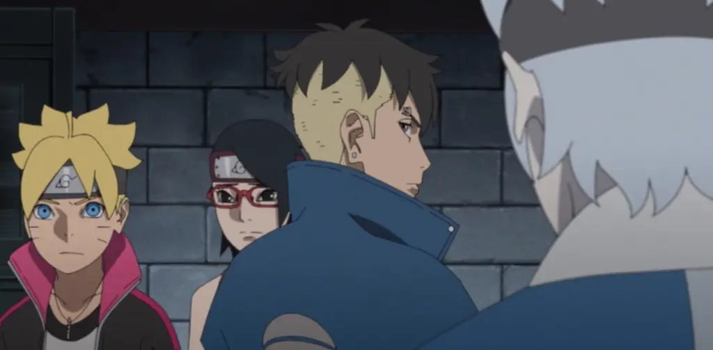 Adegan seru dari anime Boruto Gambar cuplikan anime Boruto
