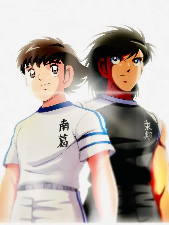 Gambar cuplikan anime Captain Tsubasa