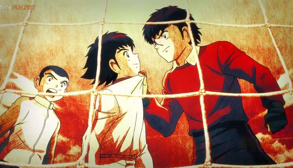 Gambar cuplikan anime Captain Tsubasa