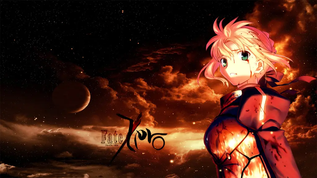 Screenshot anime Fate Zero