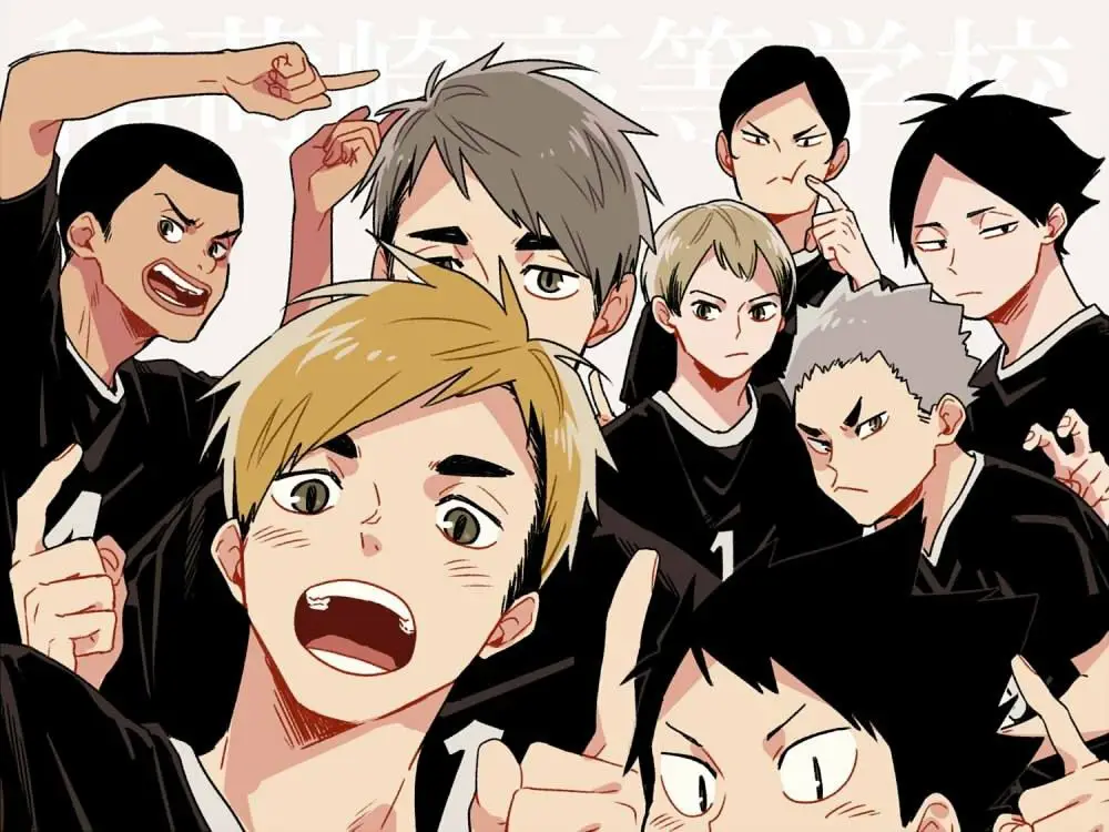 Karakter-karakter dalam anime Haikyuu!!