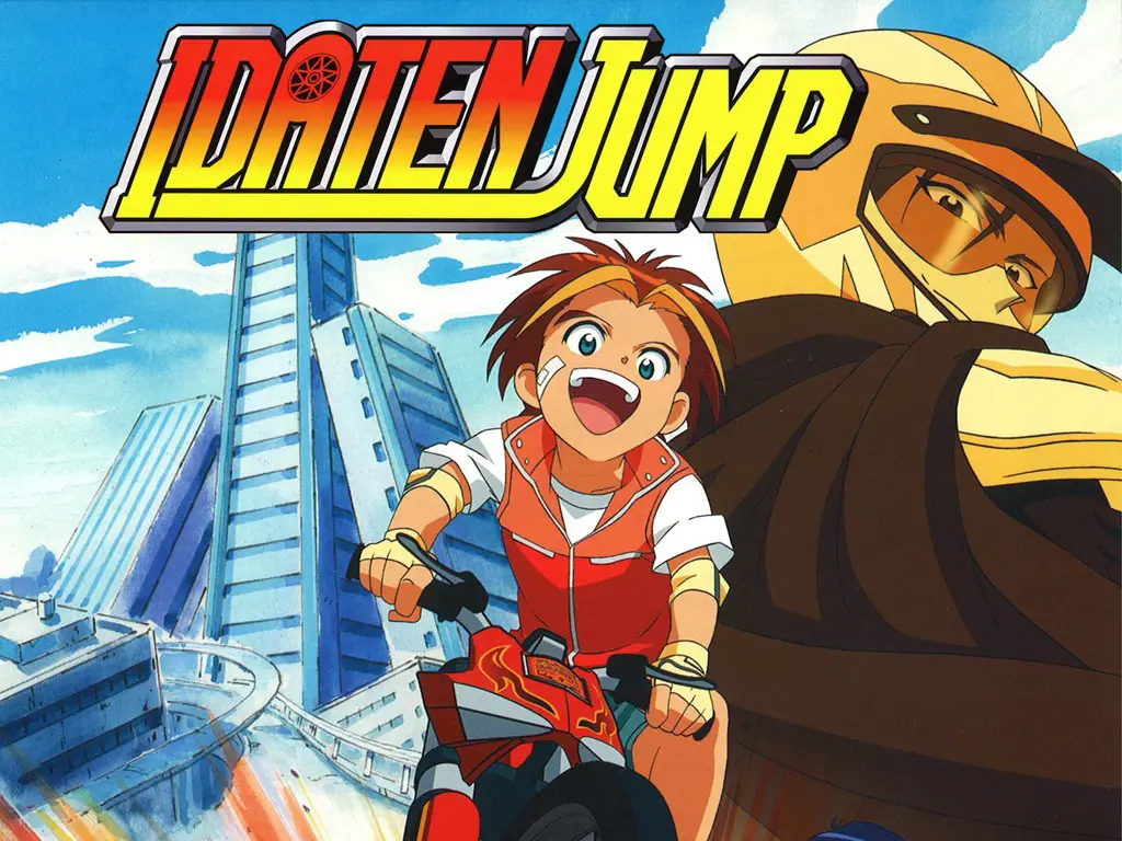 Screenshot anime Idaten Jump