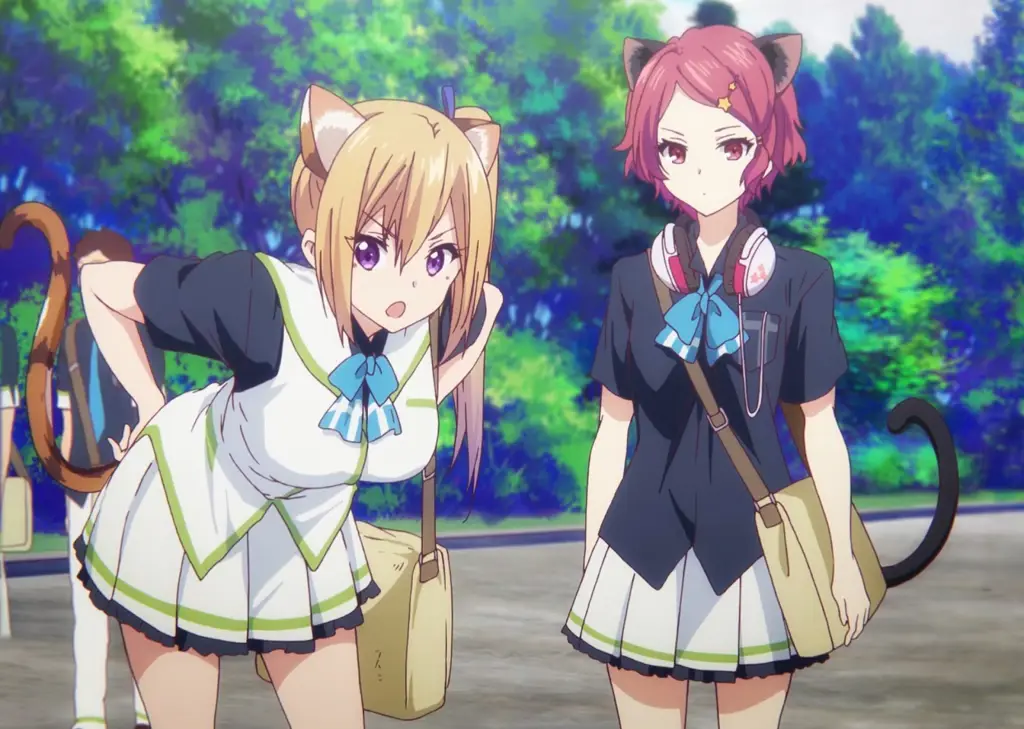 Adegan anime Musaigen no Phantom World